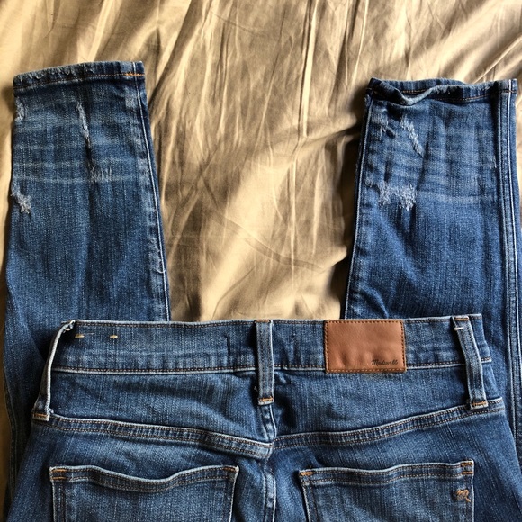 Madewell Slim Straight Jean Button Through 26 - Picture 5 of 5